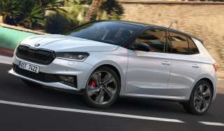 Skoda Fabia 130 - front cornering